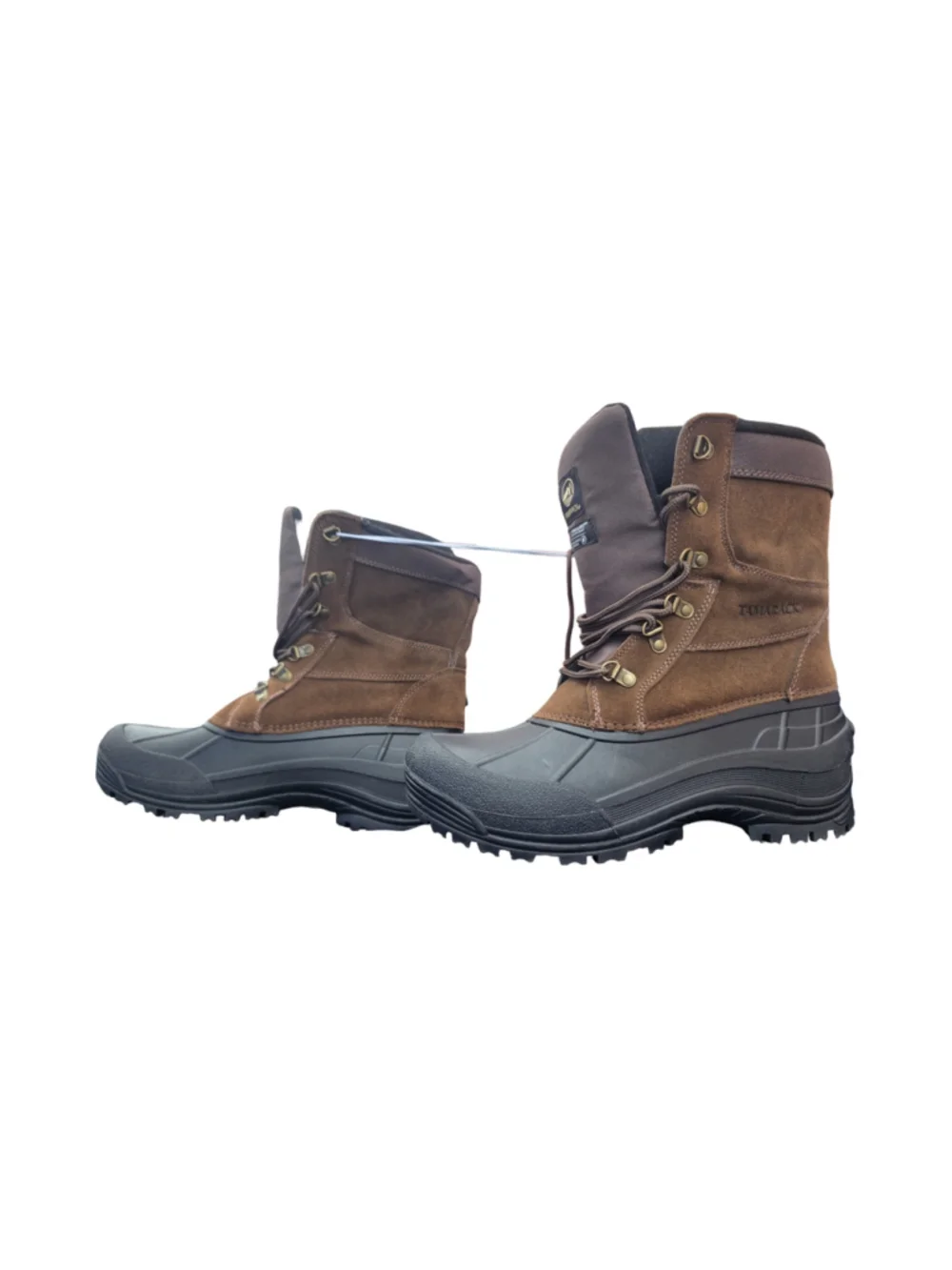 Men's Tamarack Brown & Black Rain & Snow Boots Size 11